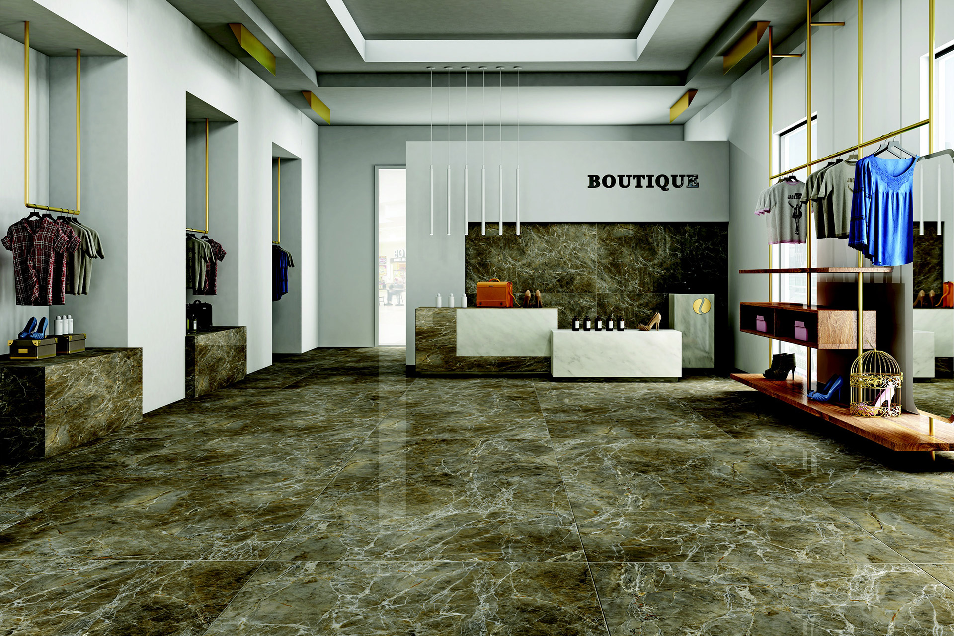 Großformat | Boutique | Marmor