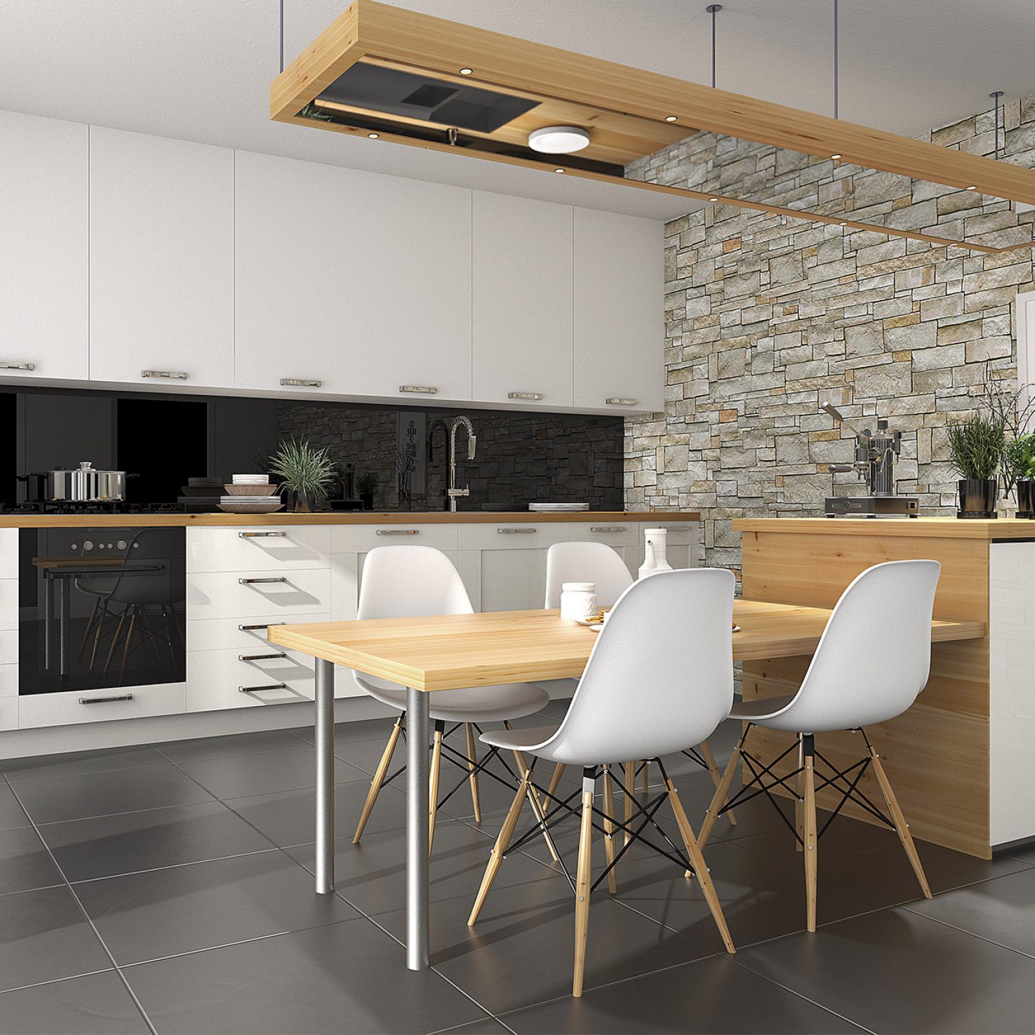 Küche | Natursteinfliesen