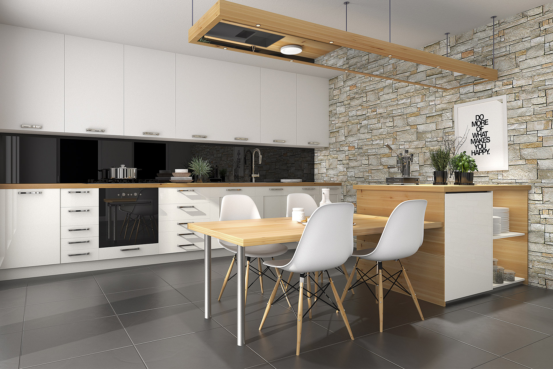 Küche | Natursteinfliesen