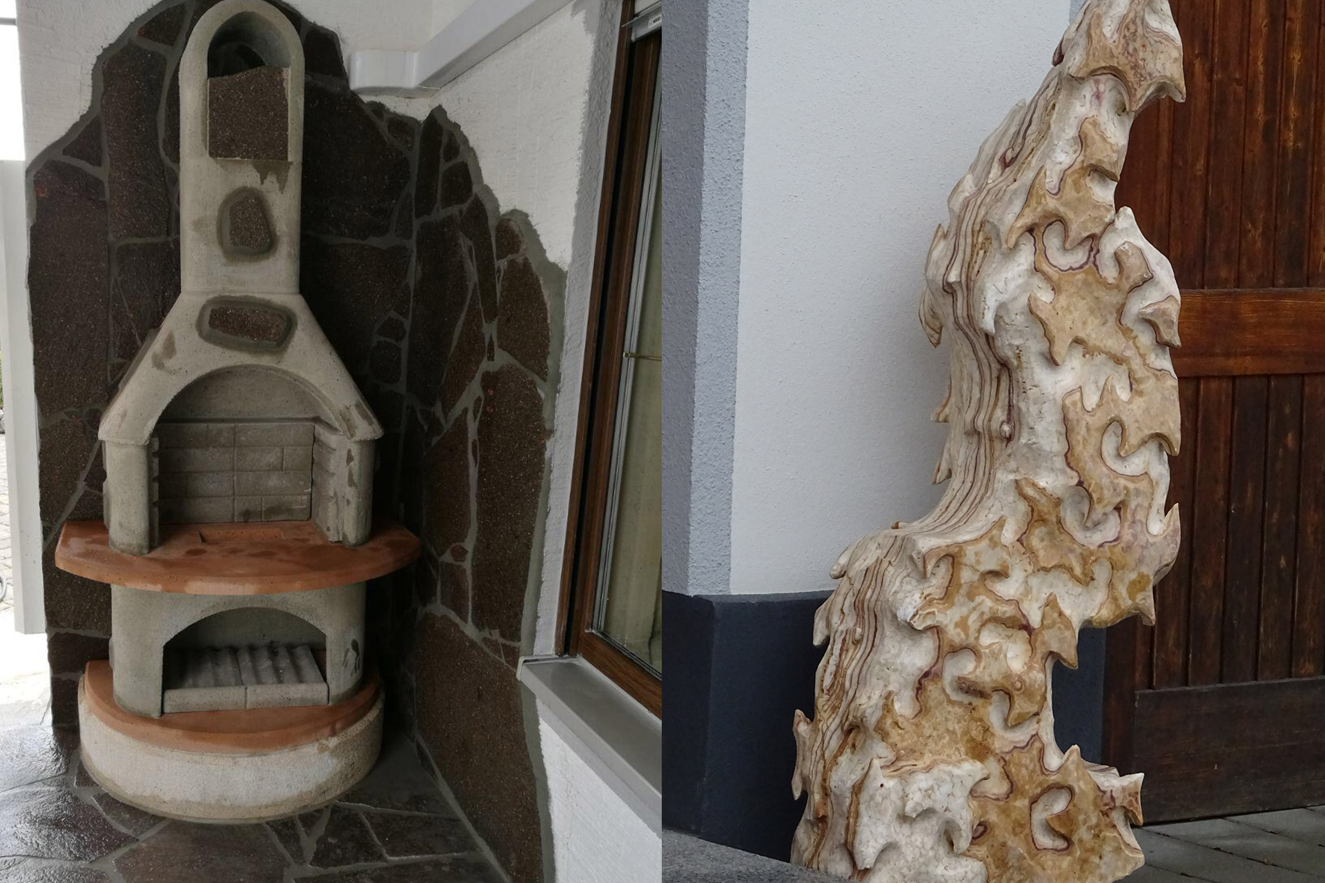 Naturstein | Ofen | Skulptur