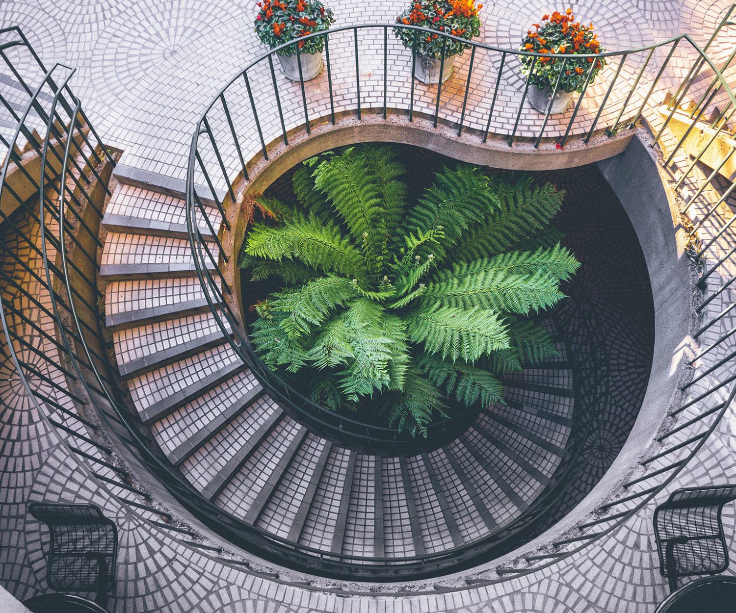 Treppenbau | Pflasersteine | Außenbereich