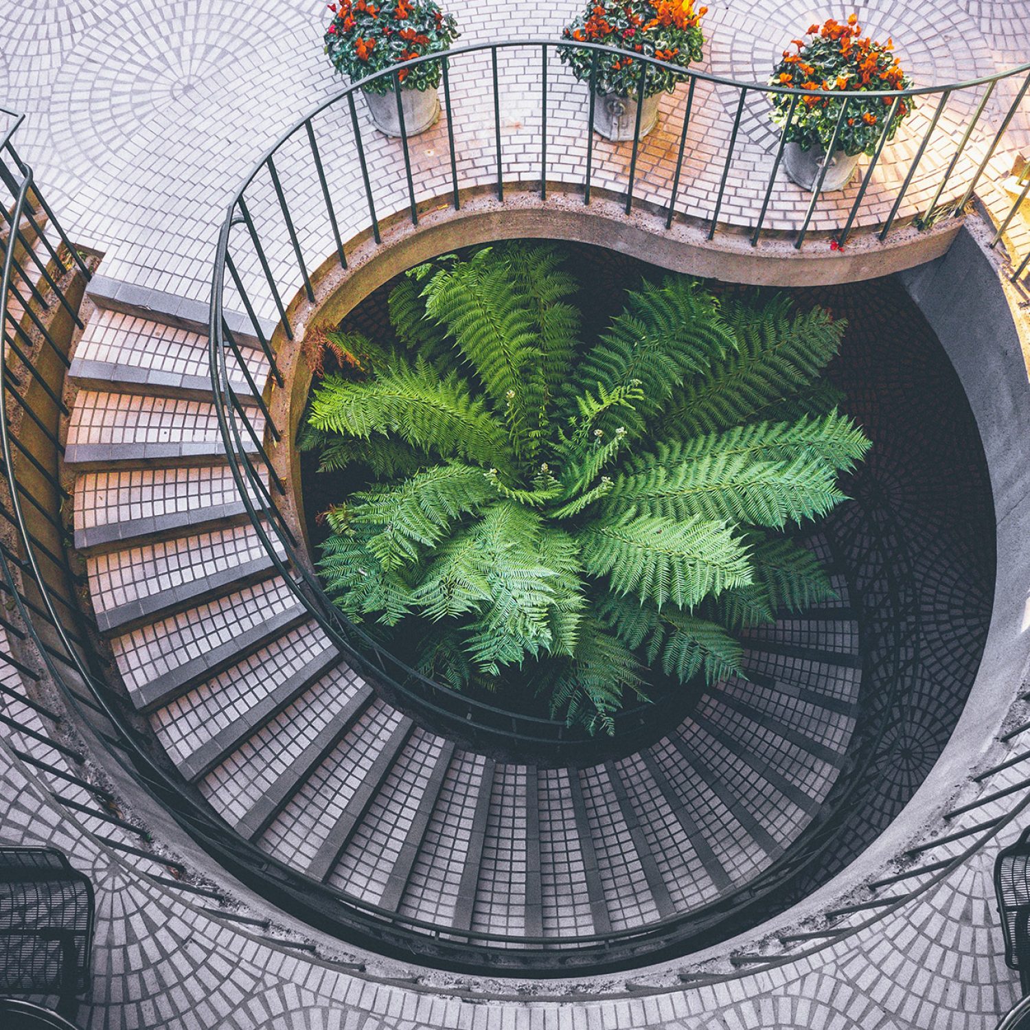 Treppenbau | Pflasersteine | Außenbereich