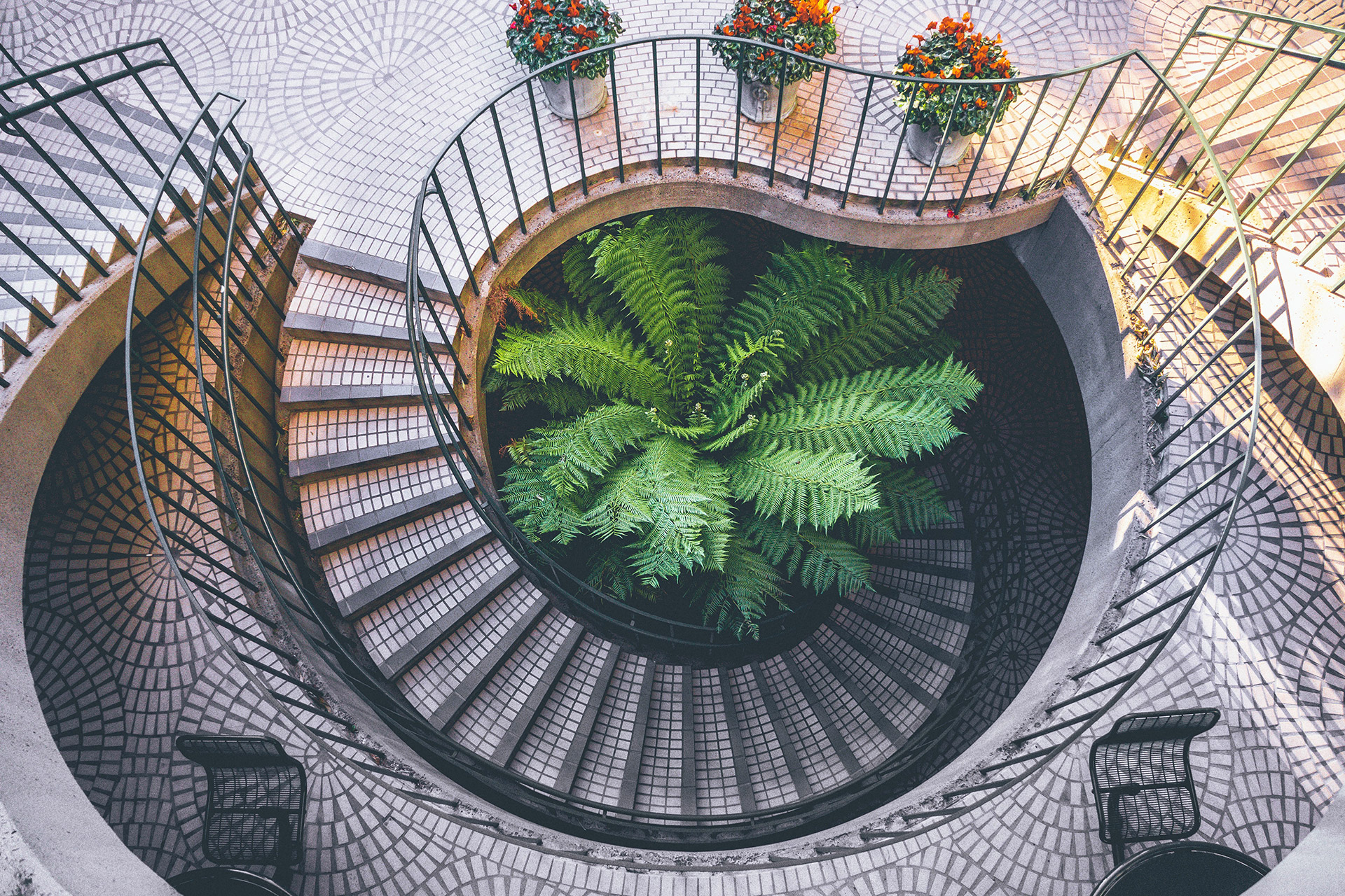 Treppenbau | Pflasersteine | Außenbereich